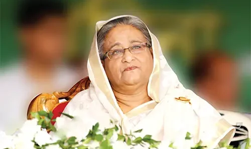 নয়াদিল্লির সেফজোনে হাসিনা