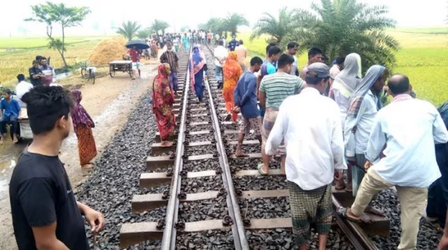 মাধবপুরে ট্রেনের ধাক্কায় অজ্ঞাত নারীর মৃত্যু