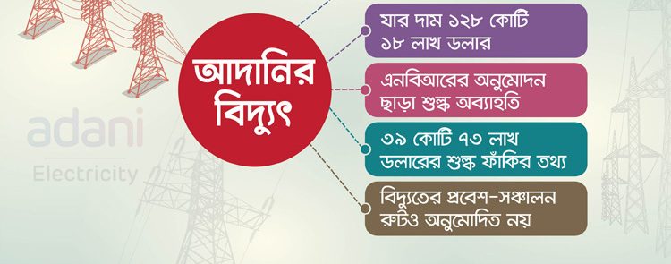 আদানির বিদ্যুতে মেগা ‘শুল্ক ফাঁকি’, পদে পদে অনিয়ম